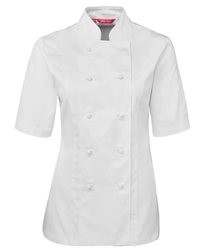 JB's Ladies S/S Chef's Jacket