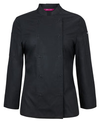 JB's Ladies L/S Snap Button Chefs Jacket