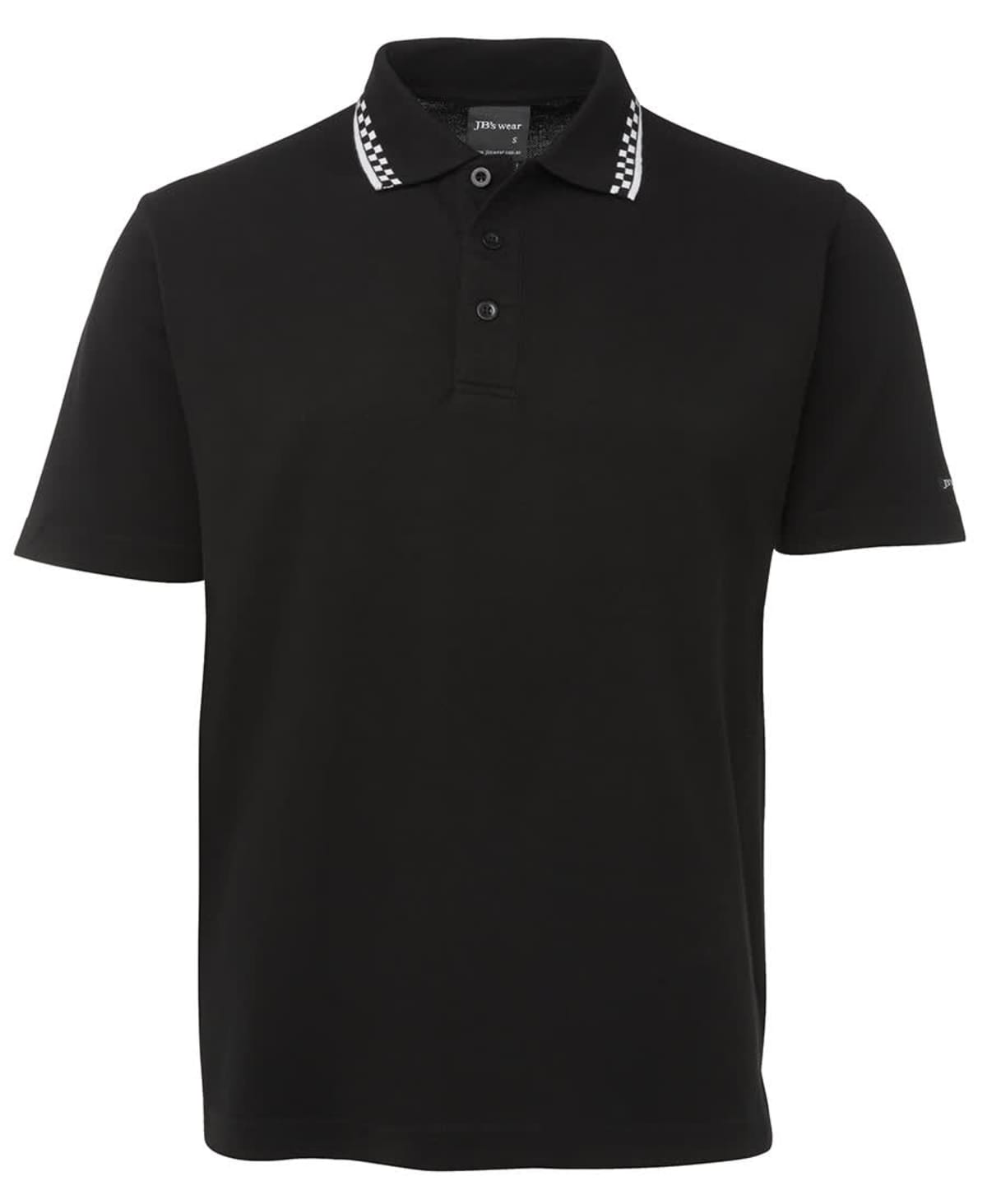 JB's Chef Polo Black/White