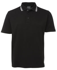 JB's Chef Polo Black/White
