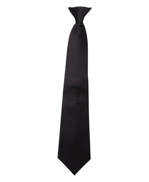 JB's Clip On Tie (5 Pack) Black