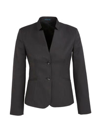 Womens Cool Stretch Short Jacket with Reverse Lapel