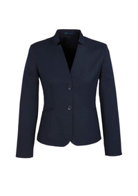 Womens Cool Stretch Short Jacket with Reverse Lapel