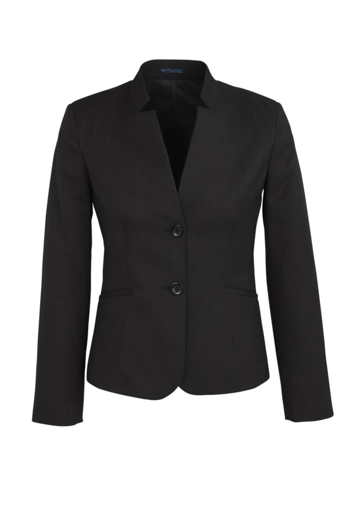 Cool Stretch Womens Short Jacket with Reverse Lapel