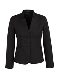 Cool Stretch Womens Short Jacket with Reverse Lapel