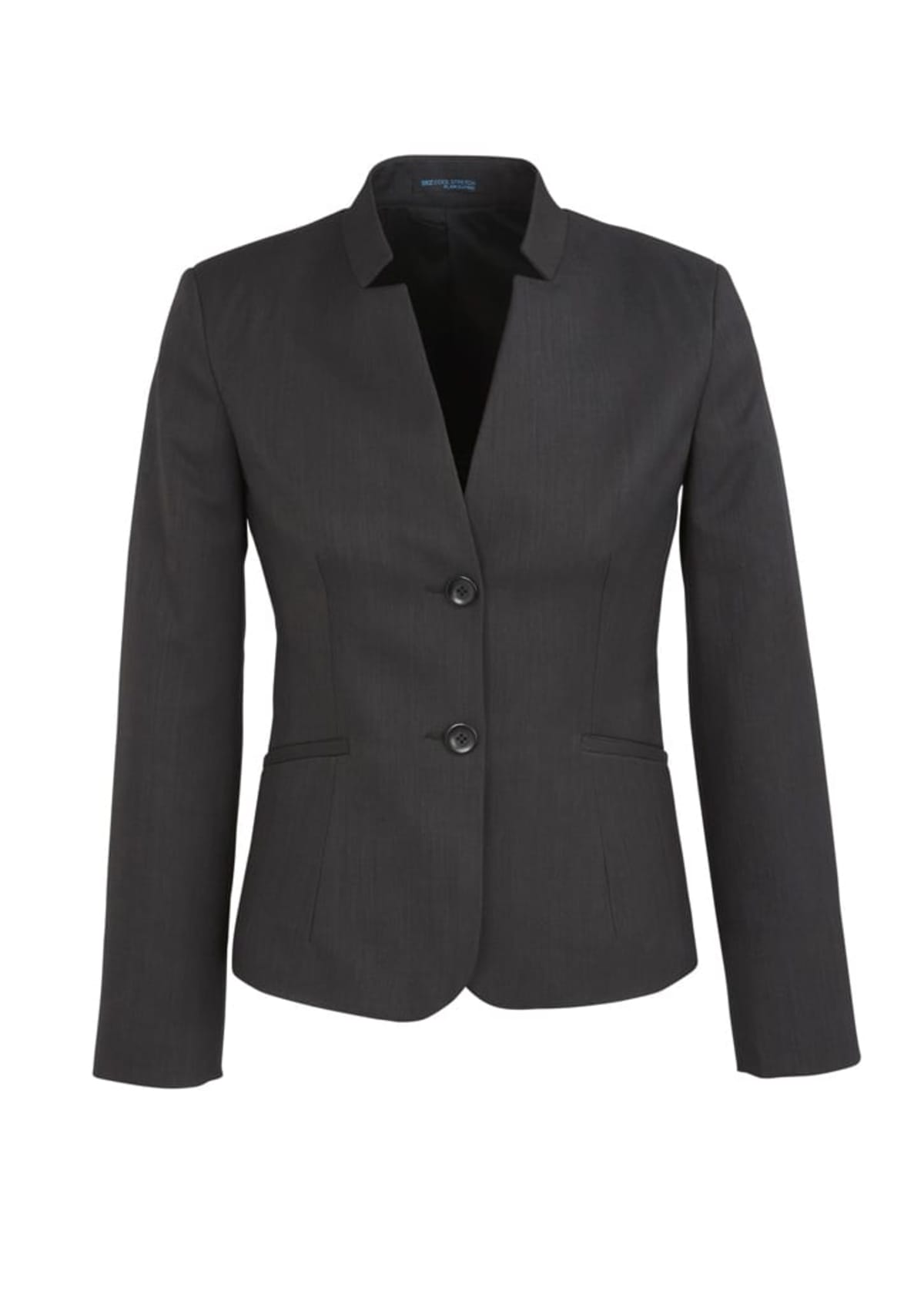 Cool Stretch Womens Short Jacket with Reverse Lapel