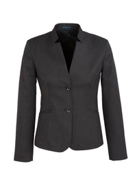 Cool Stretch Womens Short Jacket with Reverse Lapel