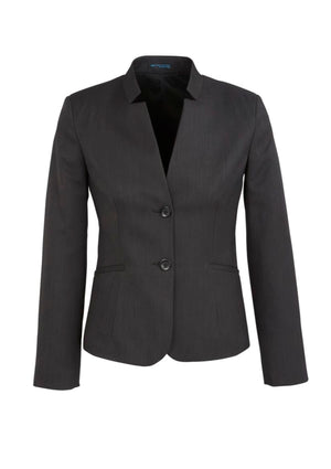 Cool Stretch Womens Short Jacket with Reverse Lapel