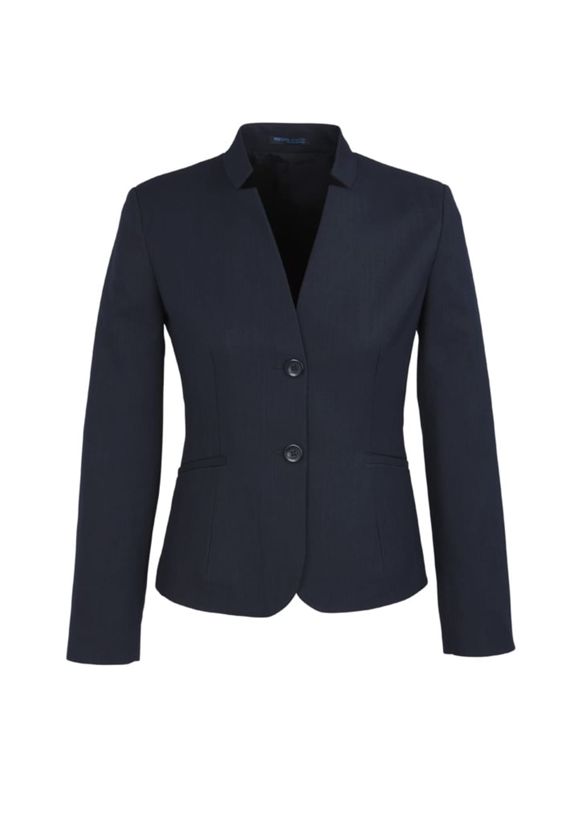 Cool Stretch Womens Short Jacket with Reverse Lapel