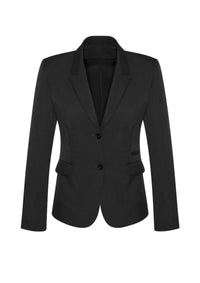 Cool Stretch Womens 2 Button Mid Length Jacket