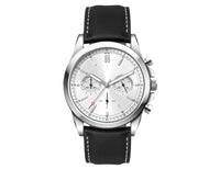 Chrono Unisex Watch, Leather Strap