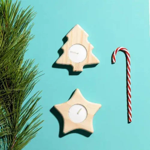 Deram Wooden Candle