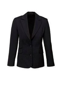 Womens Comfort Wool Stretch Longline Jacket