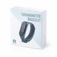 Thermometer watch takes body temperature Leroux