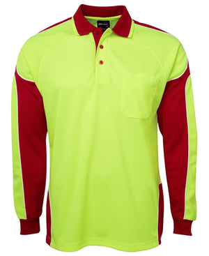 JB's Hv 4602.1 L/S Arm Panel Polo