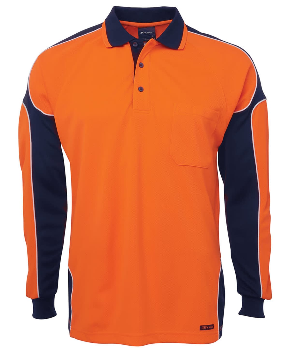 JB's Hv 4602.1 L/S Arm Panel Polo