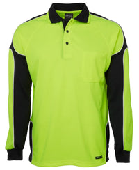 JB's Hv 4602.1 L/S Arm Panel Polo