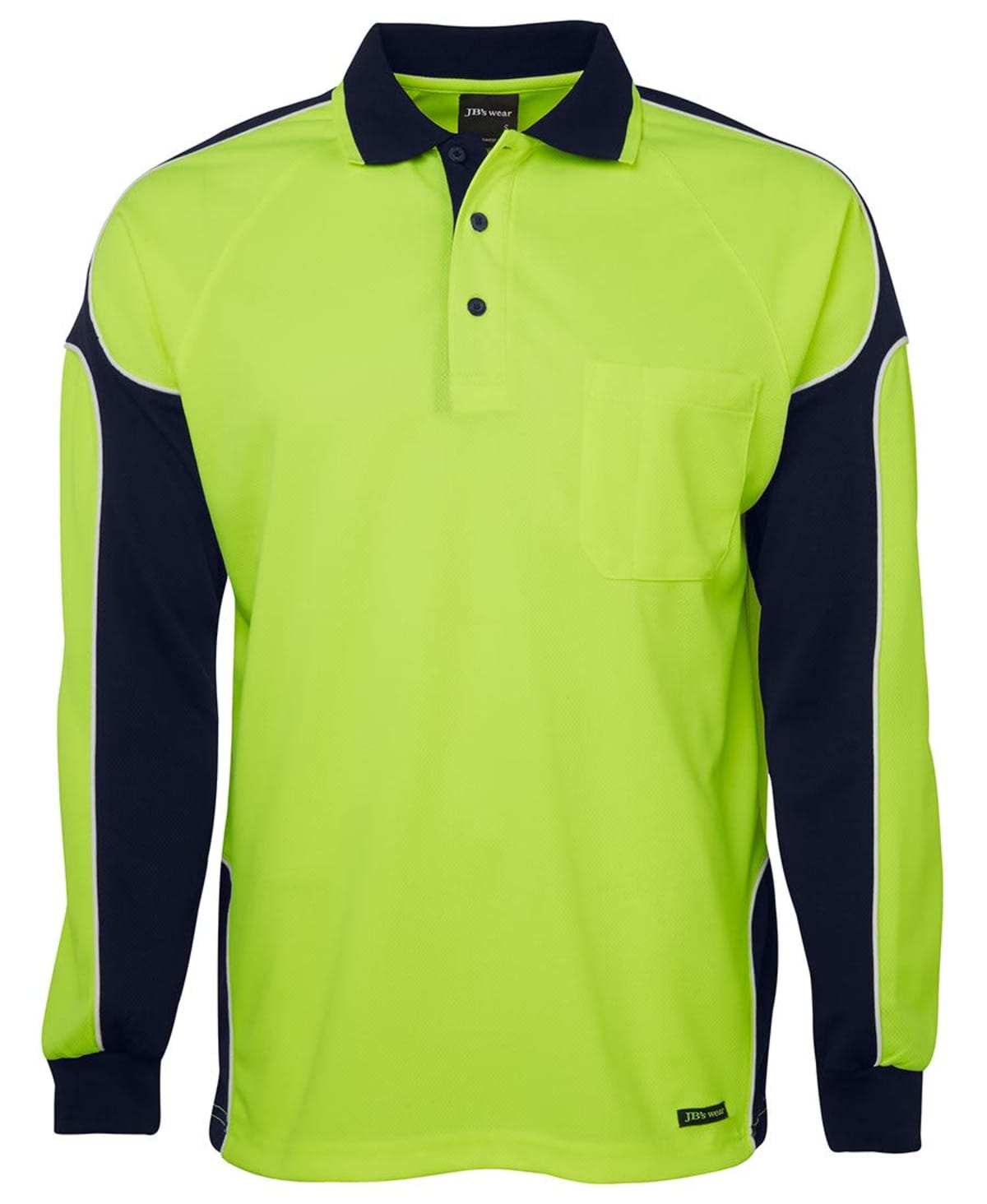 JB's Hv 4602.1 L/S Arm Panel Polo