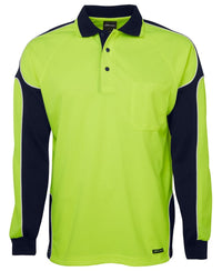 JB's Hv 4602.1 L/S Arm Panel Polo