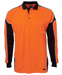 JB's Hv 4602.1 L/S Arm Panel Polo