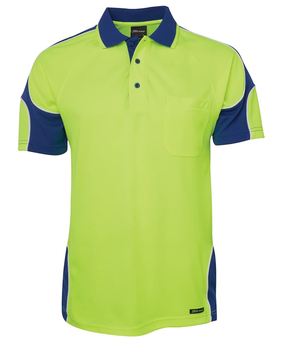 JB's Hi Vis S/S Arm Panel Polo