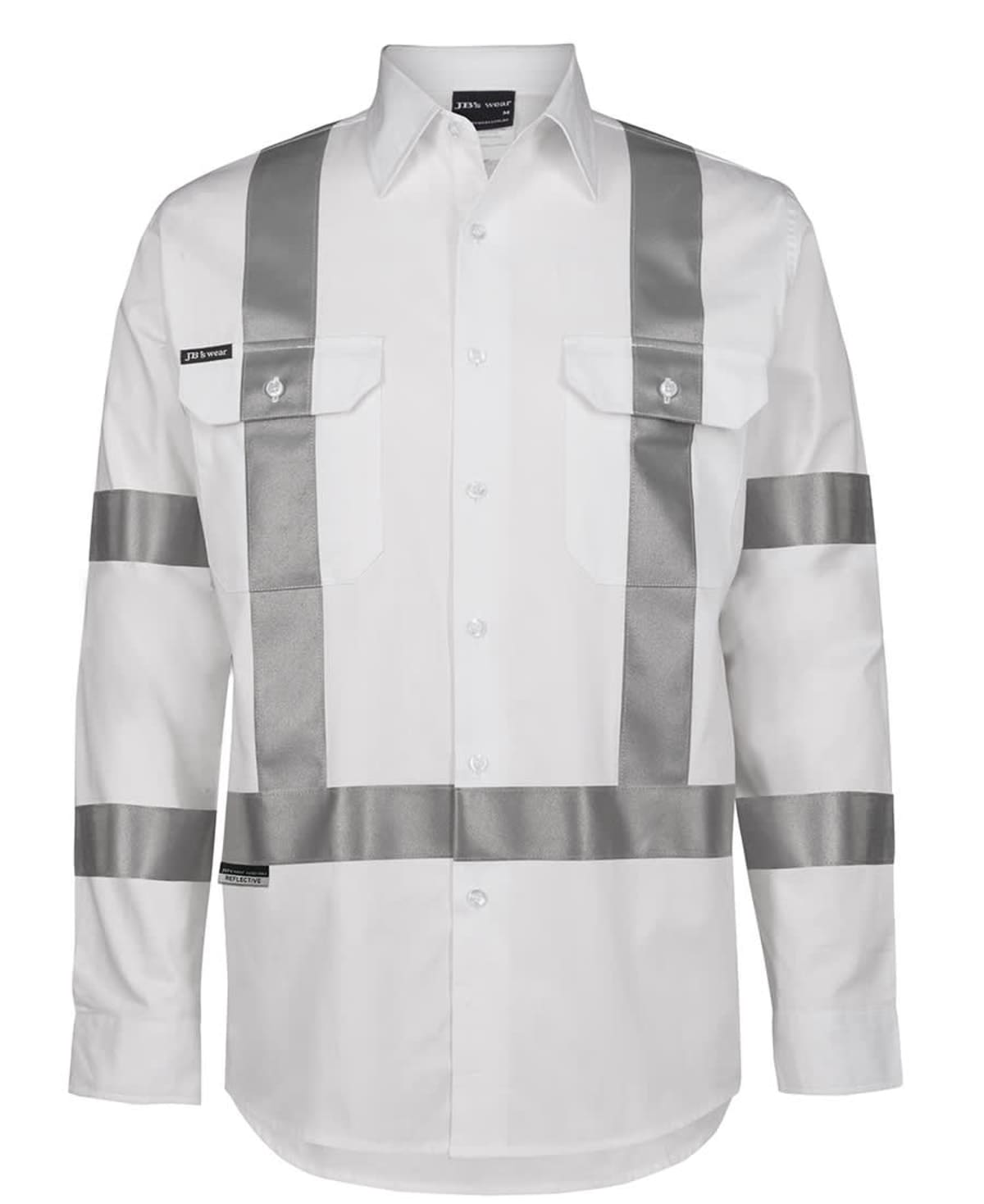 JB's Bio-motion Night 190g Work Shirt with Reflective Tape