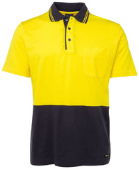 JB's Hi Vis S/S Cotton Polo