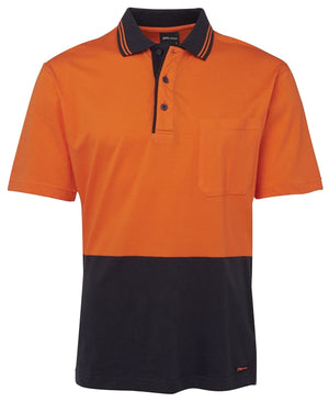 JB's Hi Vis S/S Cotton Polo