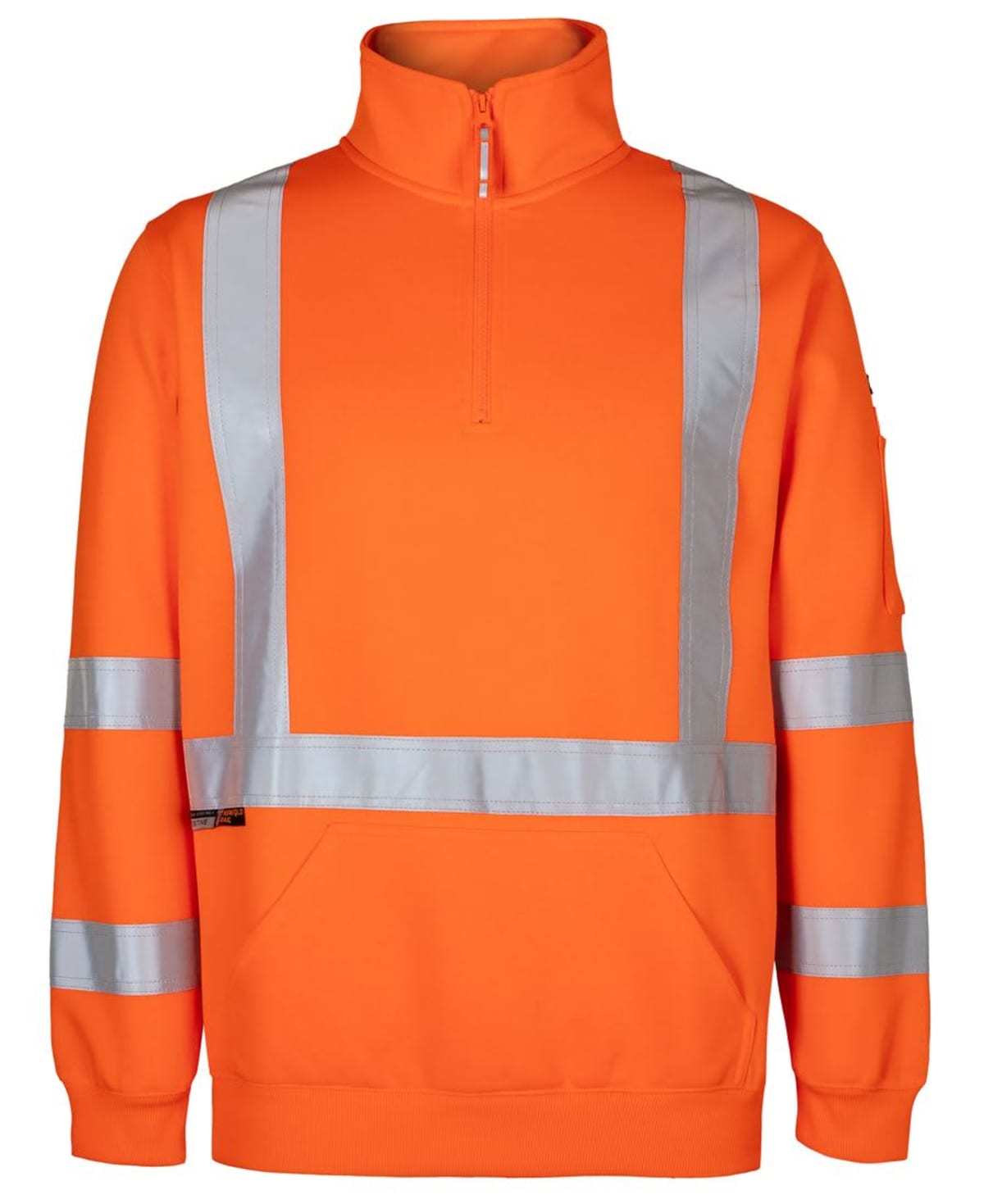 JB's Nsw/Qld Rail (D+N) Xback 1/2 Zip Fleece Orange