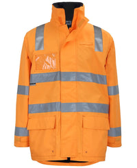 JB's Aust. Rail D+N Zip Off Sleeve L/Line Jacket Orange
