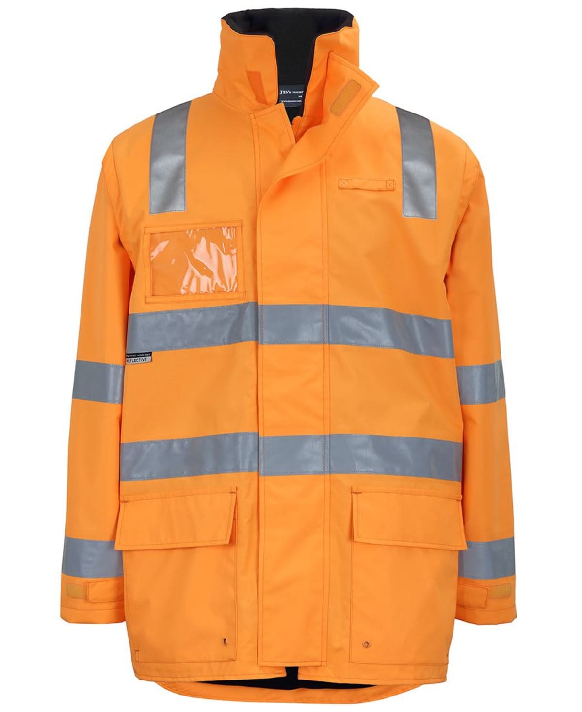 JB's Aust. Rail D+N Zip Off Sleeve L/Line Jacket Orange