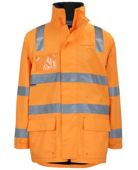 JB's Aust. Rail D+N Zip Off Sleeve L/Line Jacket Orange