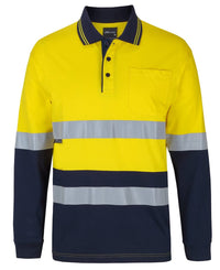 JB's Hi Vis (D+N) L/S Cotton Polo