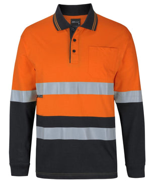 JB's Hv (D+N) L/S Cotton Polo
