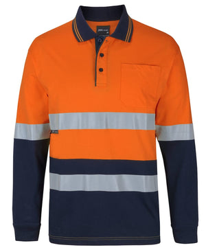 JB's Hi Vis (D+N) L/S Cotton Polo