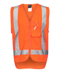 JB's Hv Zip (D+N) Ttmcw Vest Orange