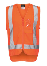 JB's Hv Zip (D+N) Ttmcw Vest Orange