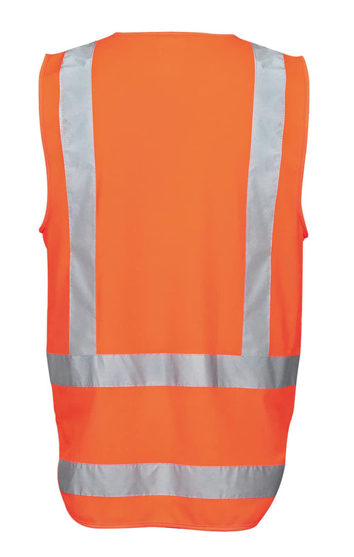 JB's Hv Zip (D+N) Ttmcw Vest Orange