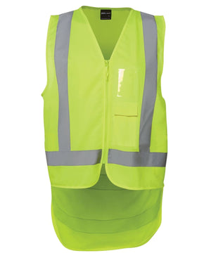 JB's Hv Zip Drop Tail H Pattern (D+N) Vest Lime