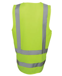 JB's Hv Zip Drop Tail H Pattern (D+N) Vest Lime