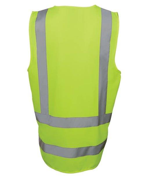 JB's Hv Zip Drop Tail H Pattern (D+N) Vest Lime