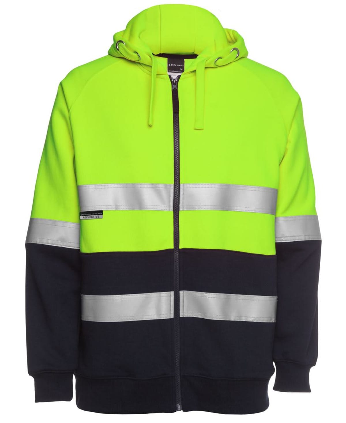 JB's Hv (D+N) Full Zip Fleecy Hoodie