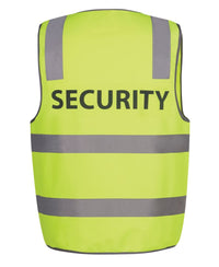 JB's Hv (D+N) Safety Vest Print Security Lime