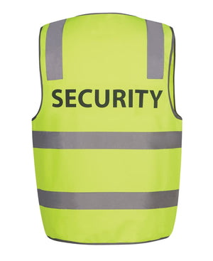 JB's Hv (D+N) Safety Vest Print Security Lime