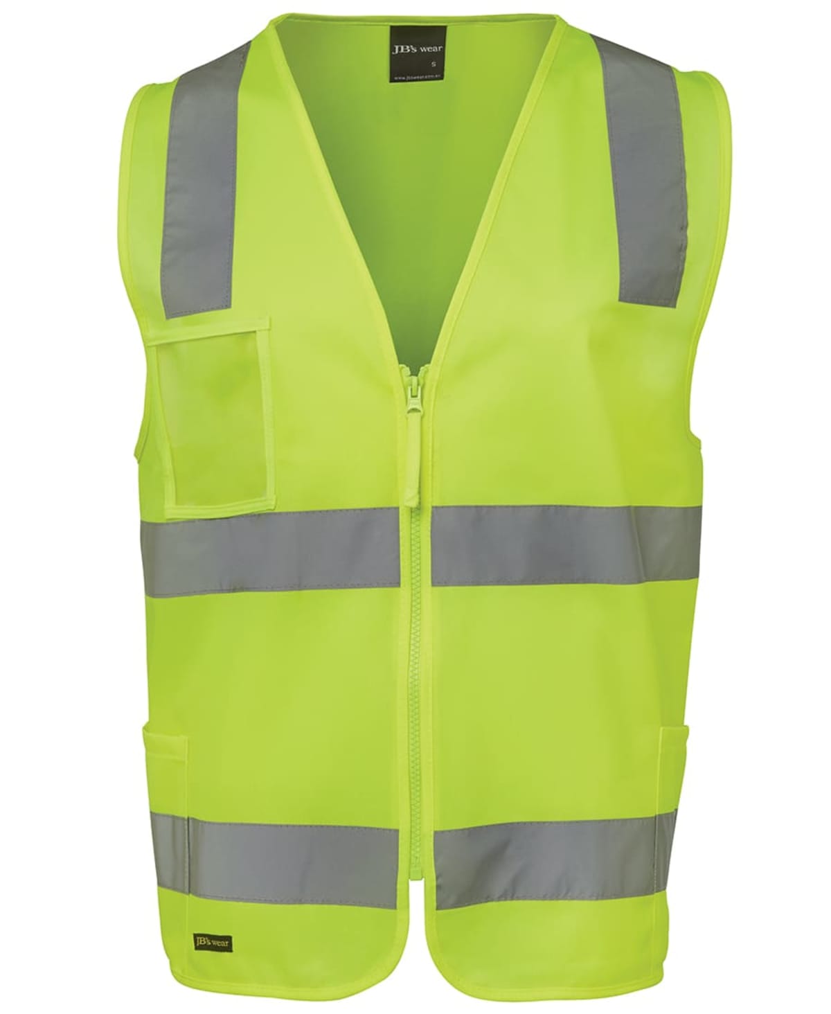 JB's Hv (D+N) Zip Safety Vest