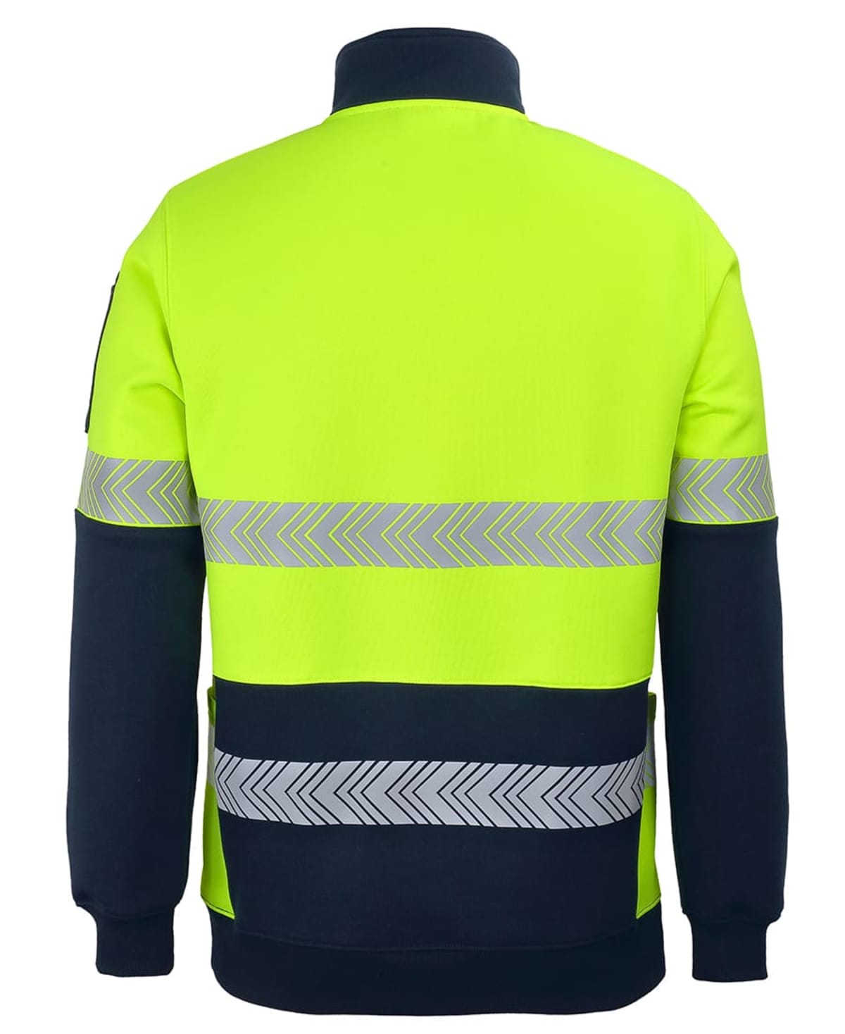 JB's Hv 330 G 1/2 Zip Segmented Tape Fleece Orange/Navy