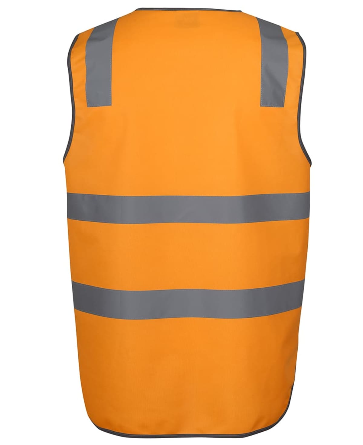 JB's Aust. Rail (D+N) Zip Safety Vest Orange