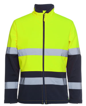 JB's Hi Vis (D+N) Three Layer Softshell Jacket