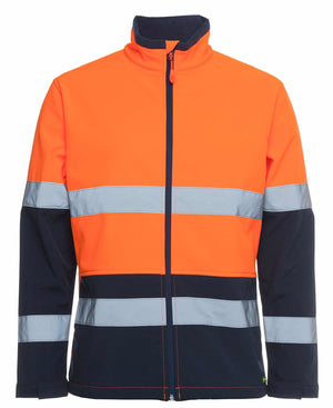 JB's Hi Vis (D+N) Three Layer Softshell Jacket