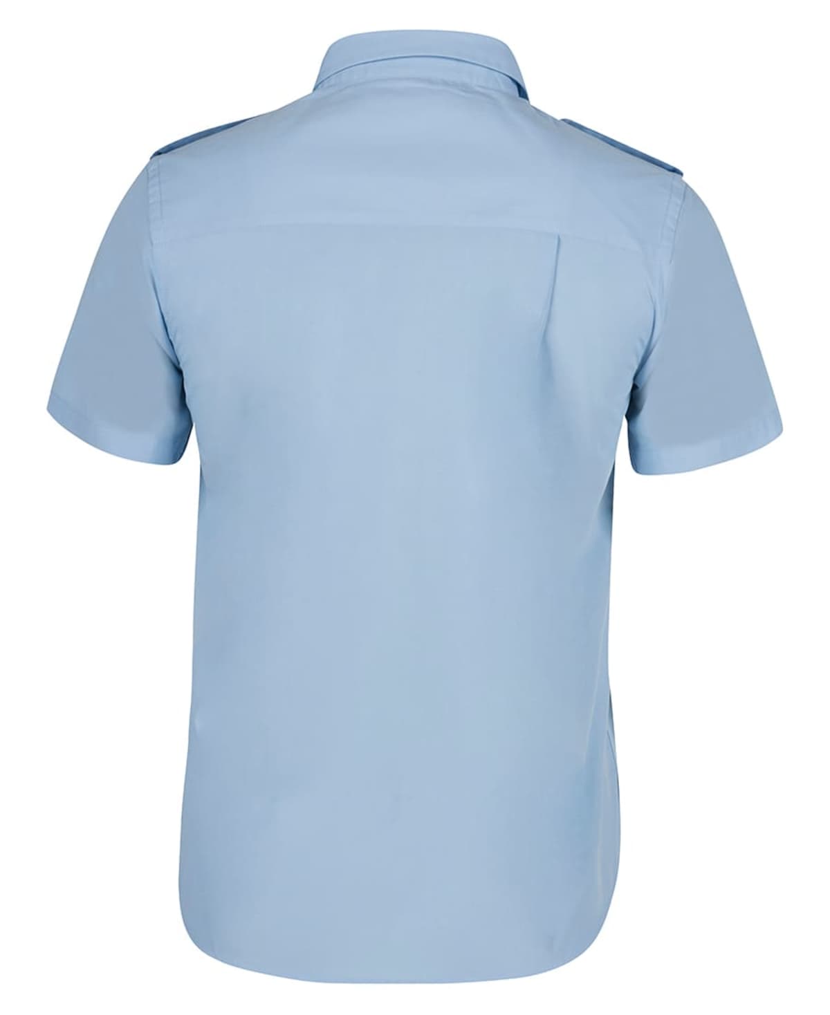 JB's Ladies S/S Epaulette Shirt White